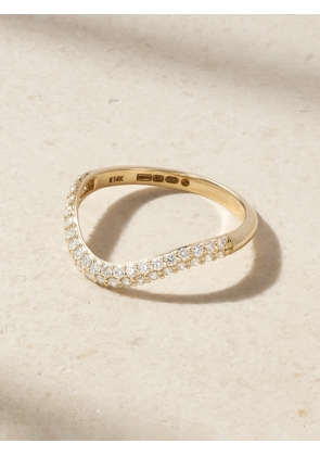 STONE AND STRAND - Anjelica 14-karat Gold Diamond Ring - 5,6,7,8