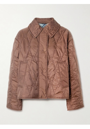 Barbour - Bernadette Quilted Shell Jacket - Brown - UK 8,UK 10,UK 12,UK 14,UK 16,UK 18