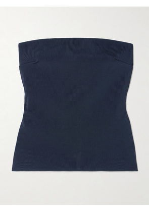 ESSE Studios - Illi Strapless Knitted Top - Blue - UK 4,UK 6,UK 8,UK 10,UK 12,UK 14