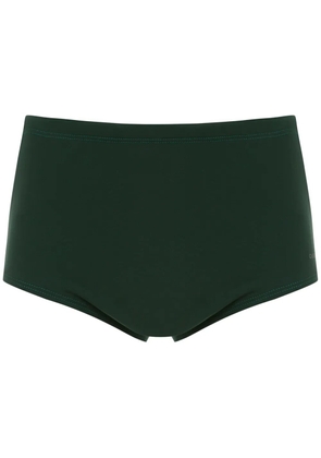 Osklen striped swimming trunks - Green