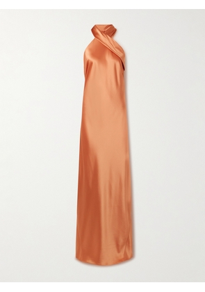 Galvan - Pandora Satin Gown - Orange - FR 34,FR 36,FR 38,FR 40,FR 42