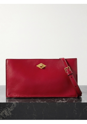 Métier - Ease 22 Leather Clutch - Red - One size