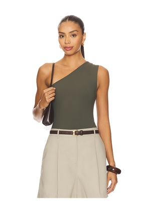 EAVES Jino Bodysuit in Army. Size L. Also in M, S, XL, XS, XXS.