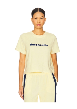 Araminta James Limoncello Tee in Yellow. Size L. Also in M, S, XL, XS.