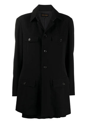 Comme Des Garçons Pre-Owned 1994 layered jacket - Black