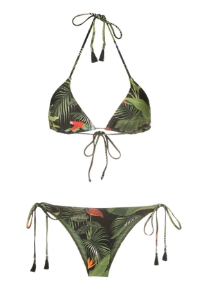 Lygia & Nanny Maya tassel-embelishment bikini - Green