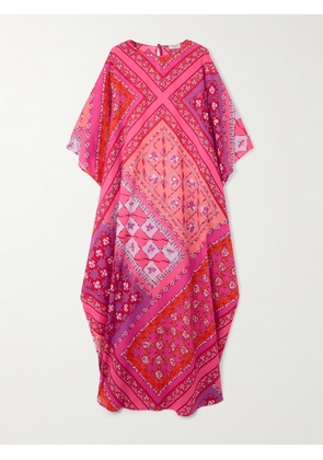 PUCCI - Printed Cotton-muslin Kaftan - Pink - One size