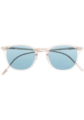 Oliver Peoples transparent-frame sunglasses - White