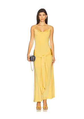 Anna October Selena Gown in Yellow. Size L. Also in XS.