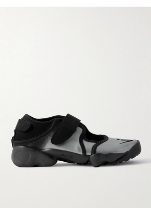 Nike - Air Rift Split-toe Metallic Leather Sneakers - Silver - US Women’s 5,US Women’s 6,US Women’s 7,US Women’s 8,US Women’s 9,US Women’s 10,US Women’s 11