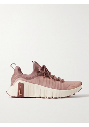 Nike - Free Metcon 6 Mesh Sneakers - Pink - US Women’s 5,US Women’s 5.5,US Women’s 6,US Women’s 6.5,US Women’s 7,US Women’s 7.5,US Women’s 8,US Women’s 8.5,US Women’s 9,US Women’s 9.5,US Women’s 10,US Women’s 10.5,US Women’s 11