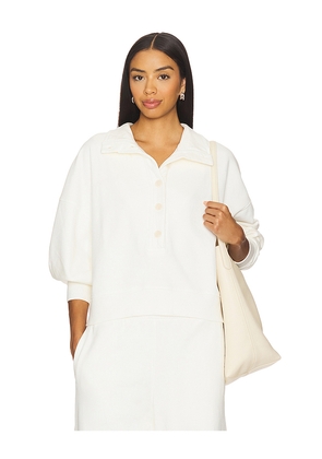 Citizens of Humanity Mirelle Funnel Neck in Ivory. Size M. Also in S, XL.