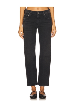 Citizens of Humanity Anissa Low Rise Straight Jeans in Black. Size 23. Also in 24, 25, 26, 27, 31, 33, 34.