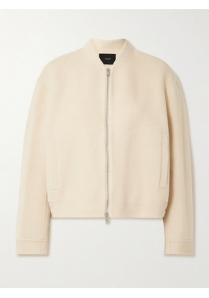 Joseph - Gustave Wool Bomber Jacket - Ivory - FR 32,FR 34,FR 36,FR 38,FR 40,FR 42,FR 44