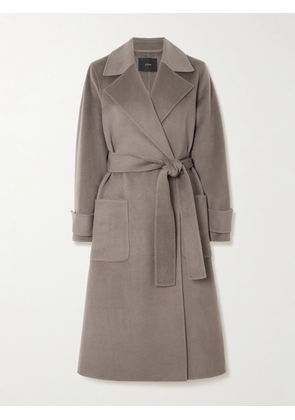 Joseph - Arline Belted Wool And Cashmere-blend Coat - Neutrals - FR 32,FR 34,FR 36,FR 38,FR 40,FR 42,FR 44