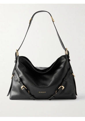 Givenchy - Voyou Medium Leather Shoulder Bag - Black - One size