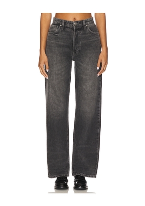 EB Denim Sofia High Rise Relaxed Jean in Black. Size 23. Also in 24, 26, 27, 28, 29, 30.