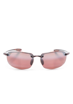 Maui Jim Ho'okipa biker-style sunglasses - Red