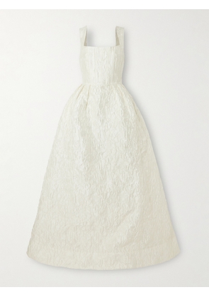 Rebecca Vallance - Vanilla Dreams Cloqué Gown - Ivory - UK 4,UK 6,UK 8,UK 10,UK 12,UK 14,UK 16,UK 18