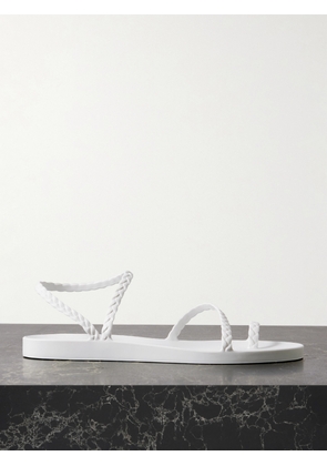 Ancient Greek Sandals - Eleftheria Rubber Sandals - White - IT36,IT37,IT38,IT39,IT40,IT41