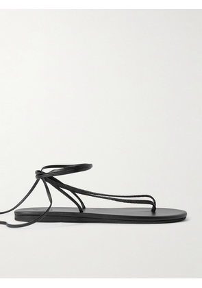 Ancient Greek Sandals - Sfendoni Sandals - Black - IT35,IT36,IT37,IT38,IT39,IT40,IT41,IT42