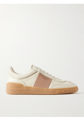 Valentino Garavani - Upvillage Two-tone Leather Sneakers - Ivory - IT35.5,IT36,IT36.5,IT37,IT37.5,IT41