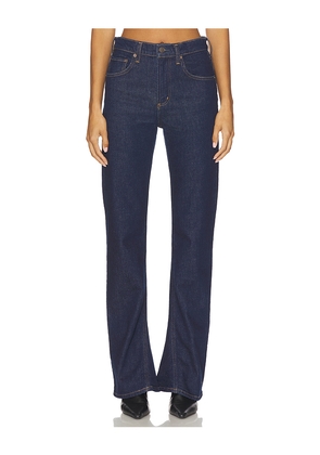 AGOLDE Mid Rise Kick Boot Jeans in Blue. Size 23. Also in 24, 25, 26, 27, 28, 29, 30, 31, 34.