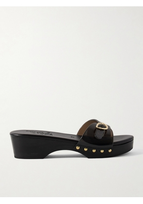 Ancient Greek Sandals - Omonia Jelly Studded Pvc Clogs - Black - IT35,IT36,IT37,IT38,IT39,IT40,IT41