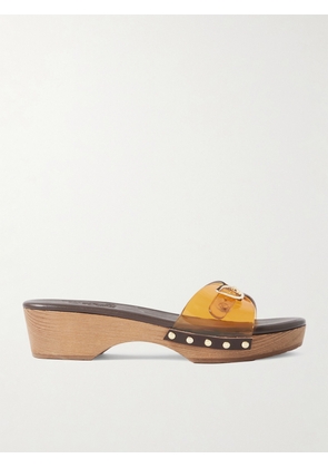 Ancient Greek Sandals - Omonia Jelly Studded Pvc Clogs - Brown - IT35,IT36,IT37,IT38,IT39,IT40,IT41