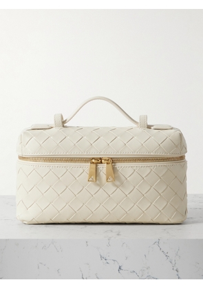 Bottega Veneta - Bang Bang Vanity Intrecciato Leather Tote - Off-white - One size