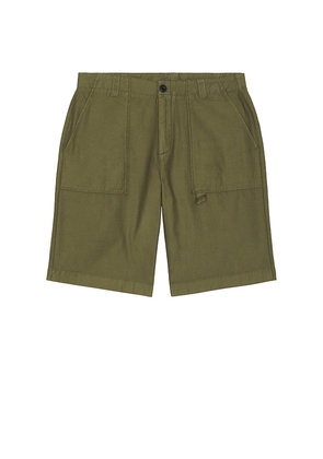ALLSAINTS Talbot Shorts in Olive. Size 30. Also in 32, 34, 36.