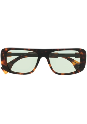 Marcelo Burlon County of Milan Eyewear Polygala tortoiseshell sunglasses - Brown