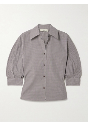 KALLMEYER - Colette Cropped Gingham Cotton-poplin Shirt - Multi - US0,US2,US4,US6,US8,US10,US12,US14