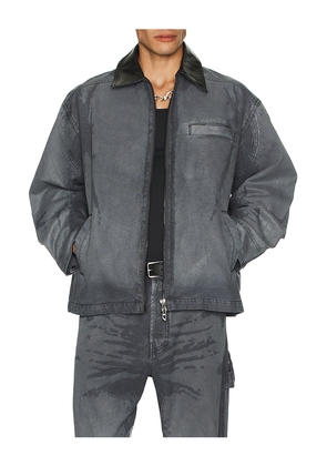 Diesel J-Livery Jacket in Grey. Size 48. Also in 50, 52.