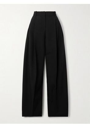 Jacquemus - D'homme Pleated Wool-twill Tapered Pants - Black - FR 32,FR 34,FR 36,FR 38,FR 40,FR 42,FR 44