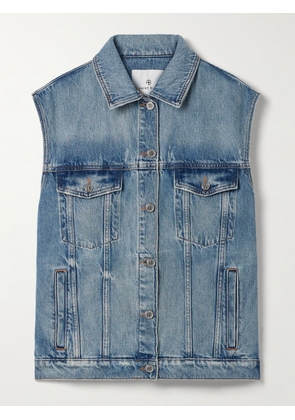Anine Bing - Rory Denim Vest - Blue - x small,small,medium,large
