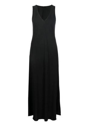 VOZ v-neck maxi dress - Black
