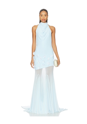 Deme by Gabriella Celeste Gown in Baby Blue. Size L. Also in M, S, XS.