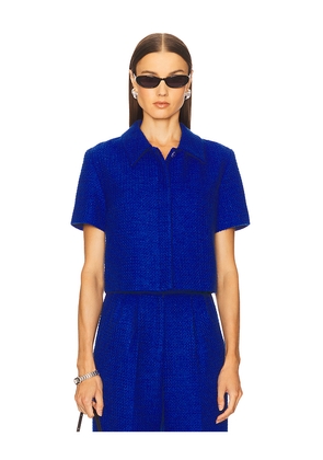 Amanda Uprichard Alistair Top in Royal. Size L. Also in M, S, XL, XS.