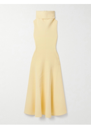 Jacquemus - Draped Crepe Midi Dress - Yellow - FR 32,FR 34,FR 36,FR 38,FR 40,FR 42