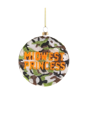 Cody Foster & Co Midwest Princess Ornament in Green.