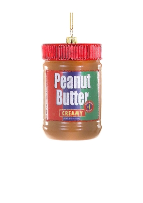 Cody Foster & Co Creamy Peanut Butter Ornament in Brown.