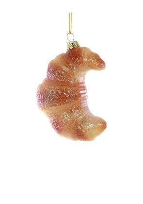 Cody Foster & Co Croissant Ornament in Brown.