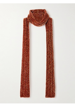 Dries Van Noten - Chenille Scarf - Orange - One size
