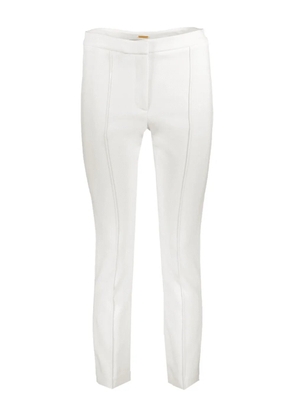 Adam Lippes cropped-length stovepipe trousers - White