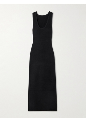 SIR. - Chiara Cotton-blend Bouclé Maxi Dress - Black - 00,1,2,3,4