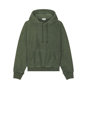 Asher Jaxon Hoodie in Dark Green. Size L. Also in S.