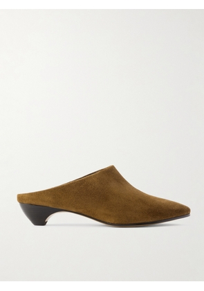 Le Monde Béryl - Allegra Suede Mules - Brown - IT35,IT35.5,IT36,IT36.5,IT37,IT37.5,IT38,IT38.5,IT39,IT39.5,IT40,IT40.5,IT41,IT41.5,IT42