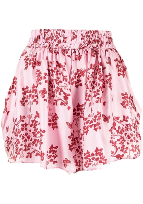 Macgraw Story pleated shorts - Pink