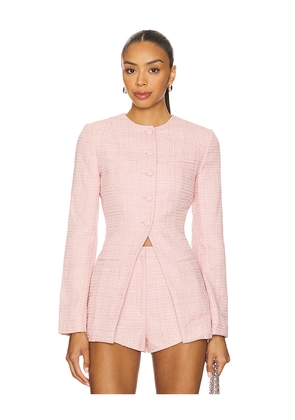 Amanda Uprichard x REVOLVE Berlin Jacket in Plush. Size M. Also in L, S, XL, XS.